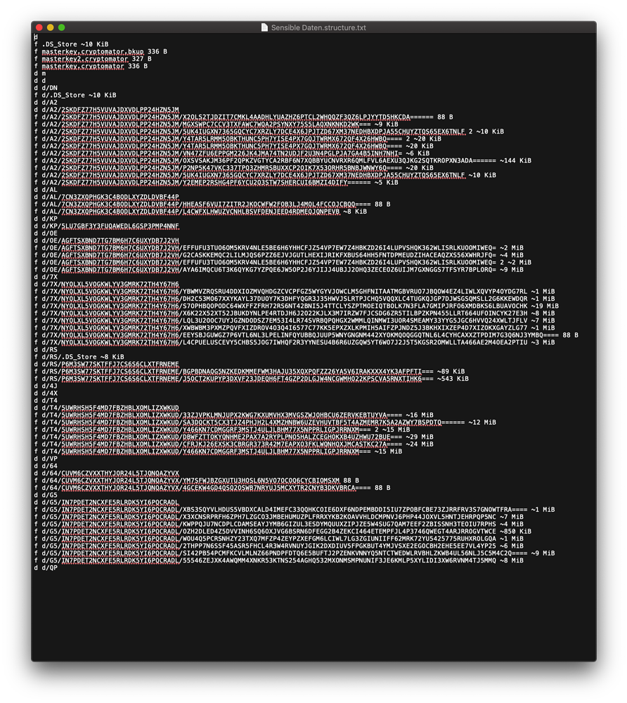 Disappeared Folders/Files iOS / macOS Help Cryptomator Community