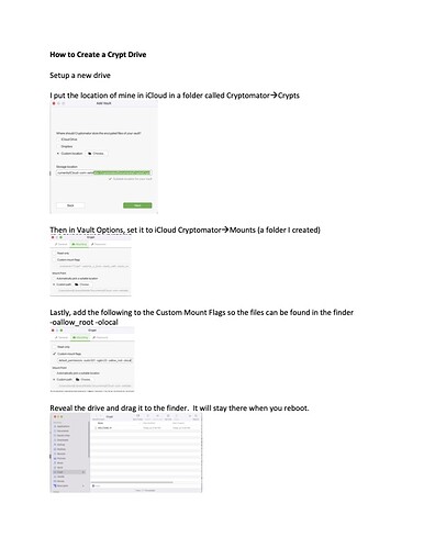 How to Create a Crypt Drive