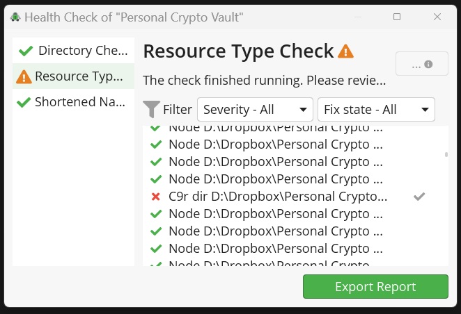 Crypto Resource Error